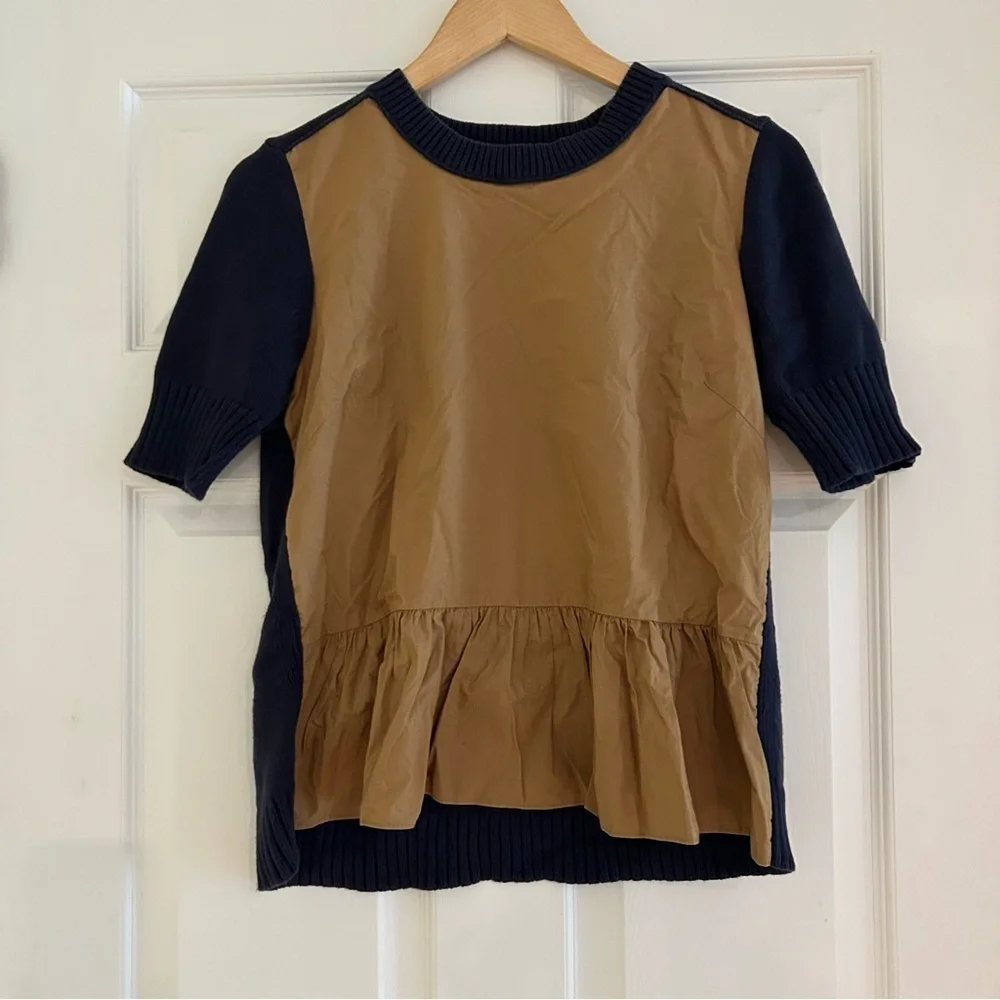 J. CREW Peplum Top